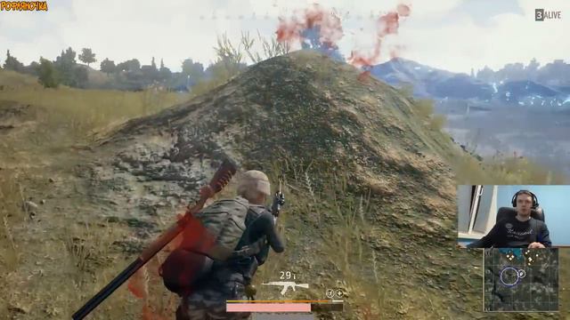 ПАПИЧ ПОКАЗЫВАЕТ КАК НУЖНО ИГРАТЬ В [PUBG] ! ROAD to TOP 50 EU! смотреть онлайн