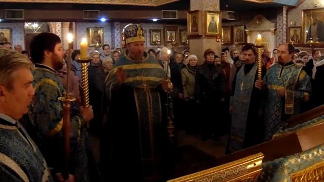 Величание праздника Покрова Пресвятой Богородицы (13.10.17) смотреть онлайн