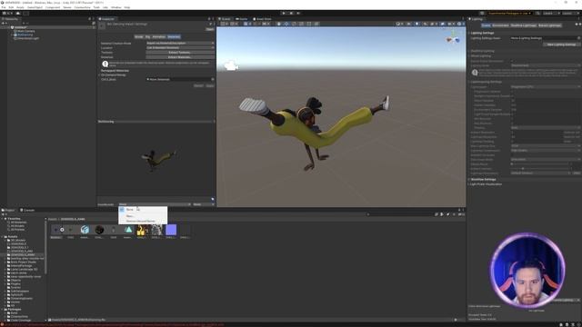 Уроки VARWIN. Импорт 3D модели персонажа MIXAMO в VARWIN смотреть онлайн