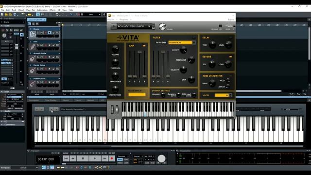 How To: virtual KEYBOARD - Samplitude Music Studio 2023 смотреть онлайн