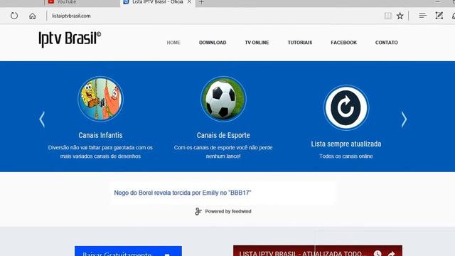App IPTV Windows 10; Assista TV no PC! смотреть онлайн