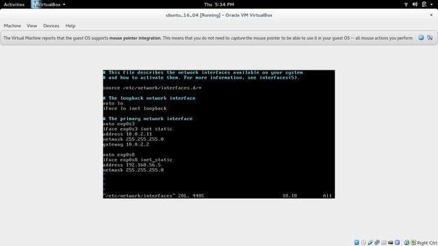 How to Configure Virtualbox Ubuntu NAT and Host Only enp0s3 enp0s8 Network Ubuntu смотреть онлайн