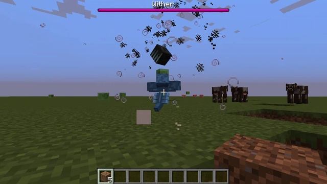Интересные факты в Minecraft: Как призвать маленького и растущего иссушителя [1.8] смотреть онлайн