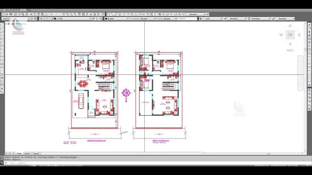 North facing 4bhk house plan as per vasthu | North facing house design смотреть онлайн