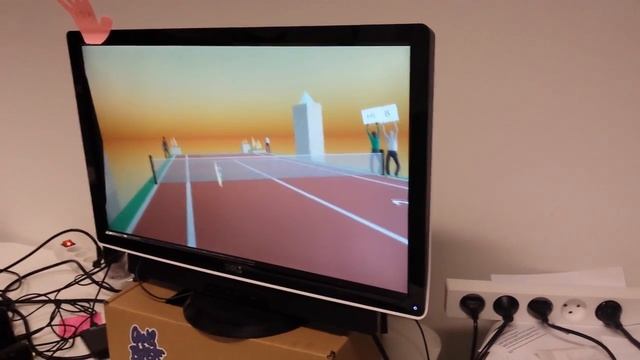 HTC Vive - Virtual Reality Gameplay Video - @VRUnicorns #SelfieTennis Alpha смотреть онлайн