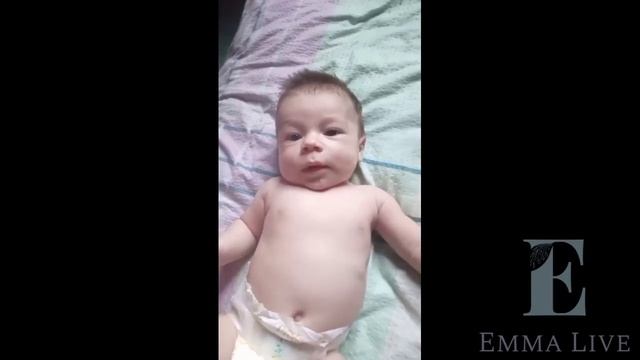 Общение мамы с сыном.Жизнь от 0 до 4 месяцев в 5 минутах. смотреть онлайн