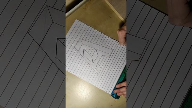 Как нарисовать ОБЪЁМНУЮ букву "А" *???* смотреть онлайн