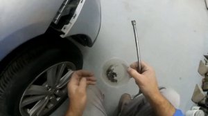 Митцубиси ASX - как снять передний бампер?