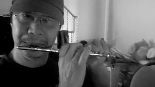 Playing Piccolo melody - Lewis H. Redner, 1868 O Little Bethlehem in G.mp4 смотреть онлайн