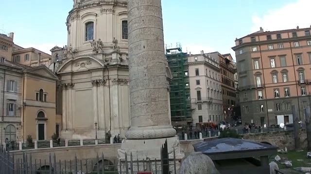 Форум Траяна Рынок Траяна Колонна Траяна Рим Италия Trajan’s Forum Rome Italy смотреть онлайн