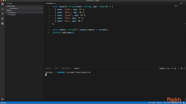 Mastering TypeScript Programming Techniques: Using Functional Program in TypeScript| packtpub.com смотреть онлайн