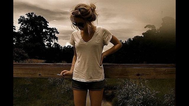 Женщина курит. Геннадий Янишевский смотреть онлайн