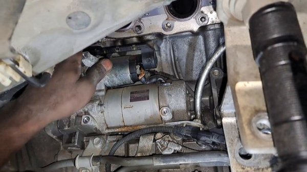 Lexus LS460 starter replacement