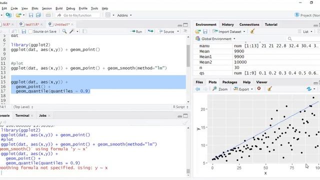 Quantile Regression in R | Regression Analysis | Econometrics | Statistical Analysis смотреть онлайн