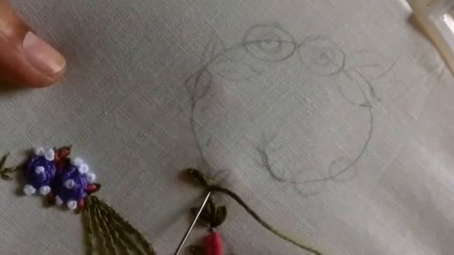 Hand embroidery designs. Monogram alphabet S. смотреть онлайн