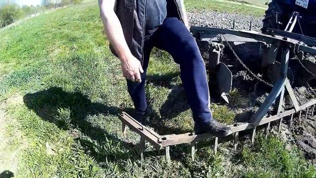 ГРЕБЕНКА на трехкорпусной плуг!!! смотреть онлайн