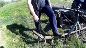 ГРЕБЕНКА на трехкорпусной плуг!!!
