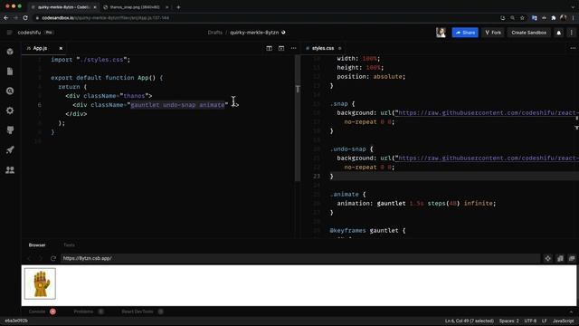 How to recreate Thanos Snap animation with React JS in 5 minutes смотреть онлайн
