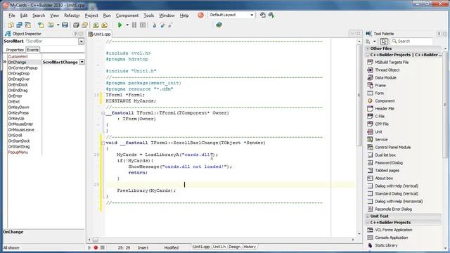 C++ Builder - DLL Resources (card Game)