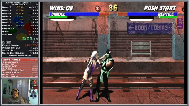 Ultimate Mortal Kombat 3 - Arcade (Sindel) 5:56 Speedrun [Stream] *Obsolete смотреть онлайн