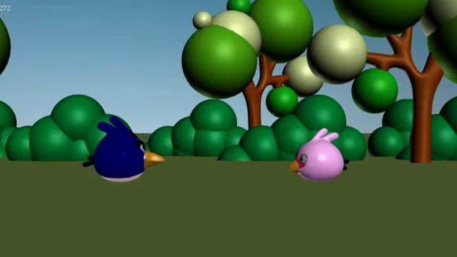 Angry Birds for 3d animation смотреть онлайн