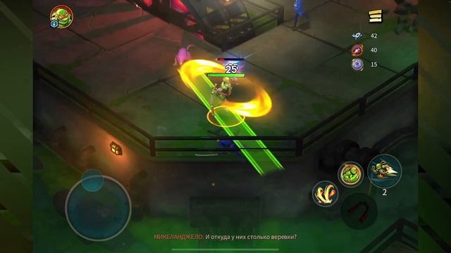 НОВАЯ ИГРА ОТ РАЗРАБОТЧИКОВ VAINGLORY - ОБЗОР TEENAGE MUTANT NINJA TURTLES: SPLINTERED FATE смотреть онлайн