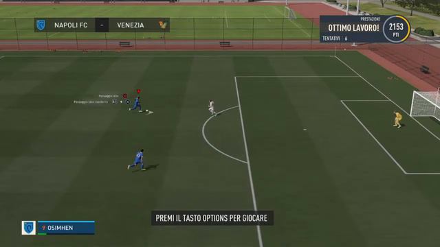 Serie a e Champions League Carriera Napoli FIFA 23 смотреть онлайн