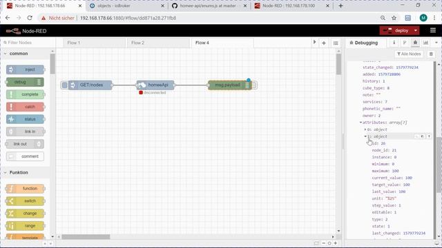 homee und Node-Red Teil 5 , homee API смотреть онлайн