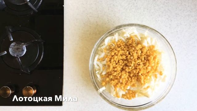 Салат из пекинской капусты и ветчины - вкусный рецепт смотреть онлайн