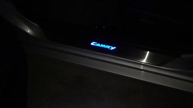 Пороги с подсветкой Camry 40 смотреть онлайн