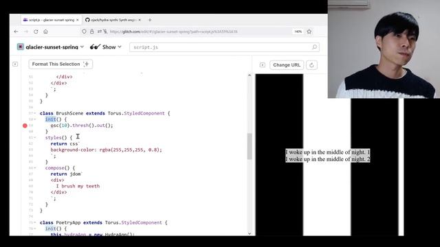 Hydra Tutorial: Hydra inside webpage (3: visual poetry) смотреть онлайн