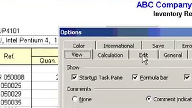 Microsoft Office Excel 2003 Display or hide the fill handle смотреть онлайн