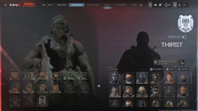 All Operators MW3 Vault Edition All Operators | MW3 Season 1 New Operators | MW3 Blackcell Operator смотреть онлайн