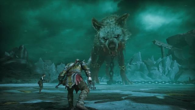 God of War: Ragnarok [Рагнарёк] ➤ Прохождение [4K] — Часть 20: Волк Великан Гарм смотреть онлайн