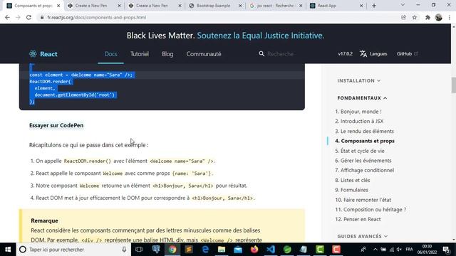 React.Js Initiation de A à Z Part 1 смотреть онлайн