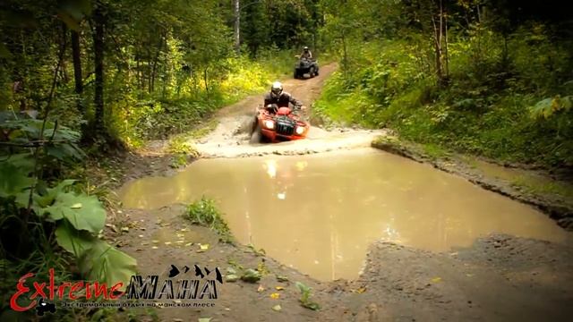 Экстримальные прогулки на квадроциклах! смотреть онлайн