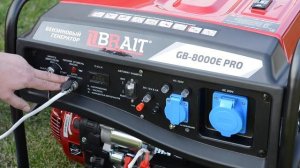 Обзор генератора Brait с блоком АВР