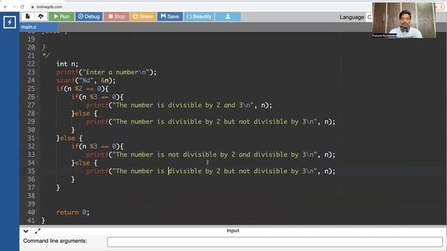 13.C-Programming Conditional Statements Nested if in Telugu by Future Achievers Academy смотреть онлайн