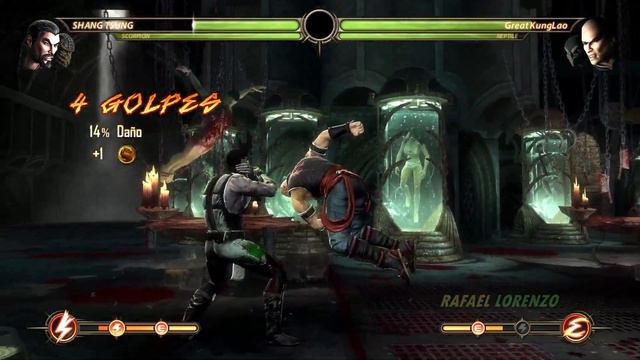 Mortal Kombat 9 - KLASSIC NINJA MKX CHAMELEON Skin MOD DLC MK9 and more - Gameplay 1080p 60ᶠᵖˢ