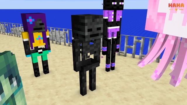 Monster School : Fishing Boat - Funny Minecraft Animation смотреть онлайн