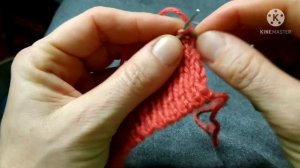 МК ложная кетлевка в поворотном вязании ( ложная кетлевка в поворотных рядах)