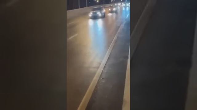 Ледяная дорога и летняя резина.