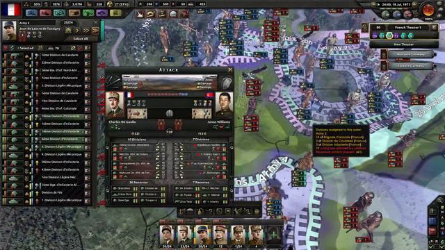 Hearts of Iron IV-Cold War: The Iron Curtain France Episode9! смотреть онлайн