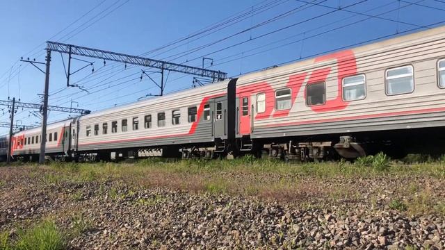 ? ЭП2К-273 с пассажирским поездом №047А Санкт-Петербург - Самара. смотреть онлайн