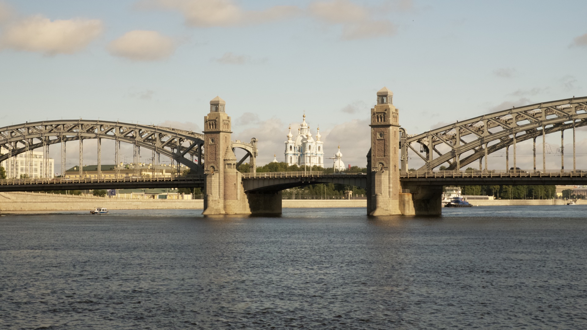 Большеохтинский мост - самый красивый мост Санкт-Петербурга. смотреть онлайн