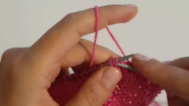 Ложная коса спицами, простой красивый узор/ Уроки вязания/ Мастер-класс