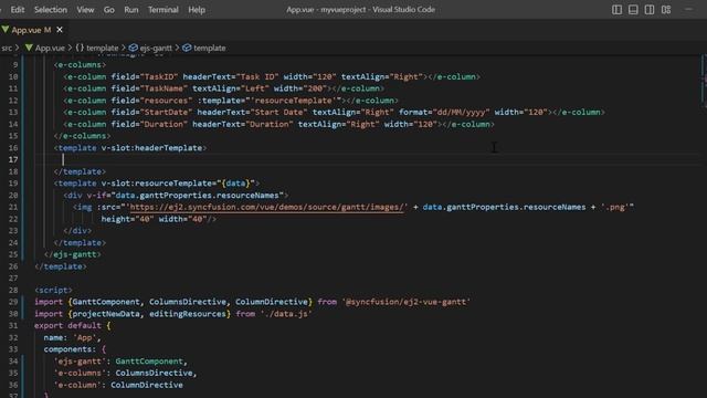 How to Customize Column Data and Toolbars in Vue Gantt Chart смотреть онлайн