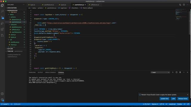 React Redux Firebase - Full Stack App #22 - Using Redux Actions & Reducers To Update Global State смотреть онлайн