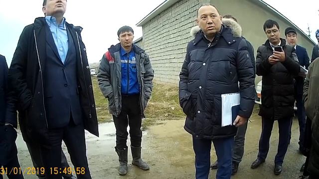 Приезд делигации Акимата г Шымкента на 283 282 квартал, для решения проблем инфраструктуры 20190131 смотреть онлайн