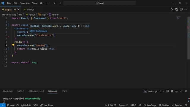Constructor Lifecycle Method in ReactJs Tutorial #15 | Complete React Course смотреть онлайн
